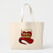 Coeur 100% de diable d'ange sacs