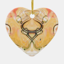 coeur 4 suspendu ornement