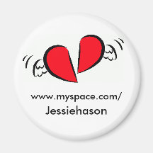 coeur-cassé-avec-ailes-clipart, www.myspace.co… aimant pour réfrigérateur