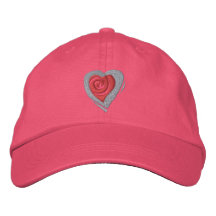 Coeur Chapeau Brodé