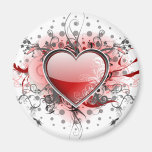 Coeur d'amour - aimants
