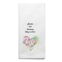 Coeur d'amour - serviette de MoJo d'Américain