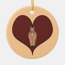 Coeur de cheval ornements