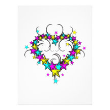 Coeur de CMYK de graphique de style de tatouage d' Carton D'invitation