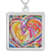 Coeur de collier de joie