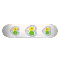 Coeur de fleur de ping-pong de YG Plateau De Planche À Roulettes