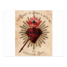 Coeur de Jésus (petit) Carte Postale