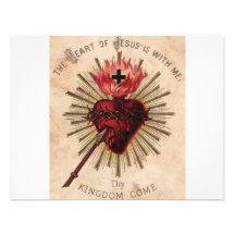 Coeur de Jésus (petit) Faire-parts