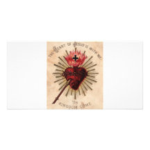 Coeur de Jésus (petit) Photocartes