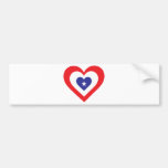 Coeur de l'Amérique Autocollants Pour Voiture