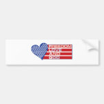 COEUR DE LIBERTÉ ADHÉSIF POUR VOITURE