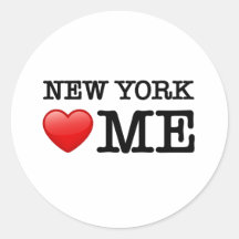 Coeur de New York JE Autocollants
