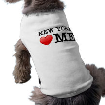 Coeur de New York je Manteau Pour Chien