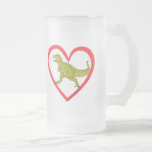 Coeur de T Rex Mug À Café