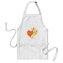 Coeur de tricot tabliers