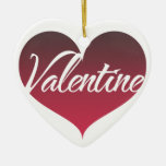 Coeur de Valentine Ornement
