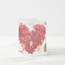 Coeur de Valentine Tasse À Café