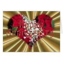 Coeur des roses A 9 z Carte