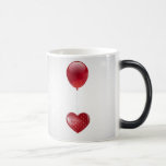 Coeur et ballon tasse à café