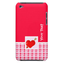 Coeur et flèche mignons de cupidon étui barely there iPod
