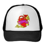 Coeur et problème de diable casquette