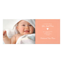 Coeur • Faire-part de bébé