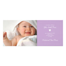 Coeur • Faire-part de bébé
