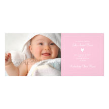 Coeur • Faire-part de bébé