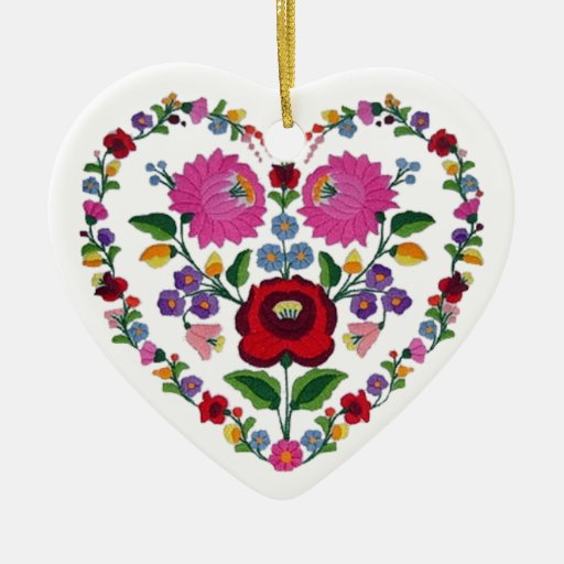 Coeur hongrois VARIABLE tba d'OPUS Ornements