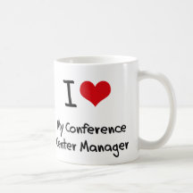 Coeur I mon directeur de centre de conférences Tasse À Café