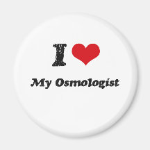 Coeur I mon Osmologist Magnets Pour Réfrigérateur
