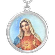 Coeur impeccable de collier de Mary