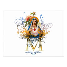 Coeur impeccable de Mary Cartes Postales