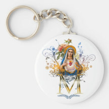 Coeur impeccable de Mary Porte-clé