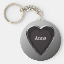 Coeur Keychain d'Anna par 369MyName Porte-clés