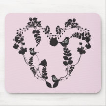 Coeur Mousepad Tapis De Souris