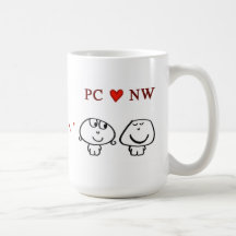 "Coeur nanowatt de PC " Tasse À Café