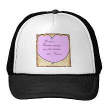 coeur parchemin2.png casquette de camionneur