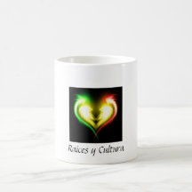 Coeur Rasta Tasse