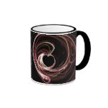Coeur rose mugs à café