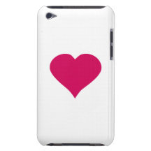 Coeur rouge étui iPod touch