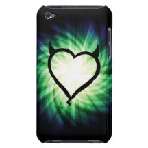 Coeur rougeoyant de diable coque Case-Mate iPod touch