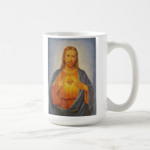 Coeur sacré de Jésus Mug À Café