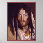 Coeur sacré image de Jésus de "coeur de Jésus" Posters