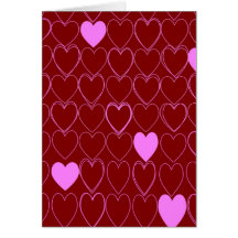 Coeurs Carte De Vœux