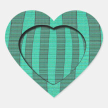 Coeurs d'amour autocollants