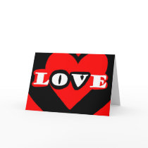 Coeurs d'amour cartes