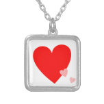 Coeurs d'amour pendentifs