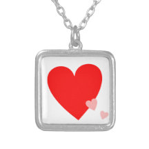 Coeurs d'amour pendentifs