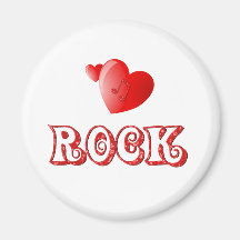 Coeurs de roche magnets pour réfrigérateur